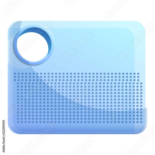 Air purifier icon. Cartoon of air purifier vector icon for web design isolated on white background