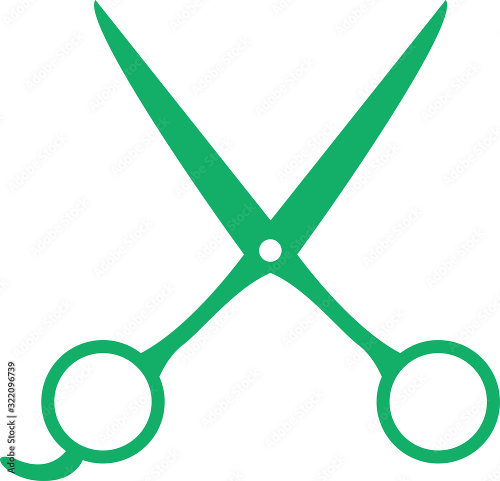 ハサミアイコンイラスト Stock Vector Adobe Stock