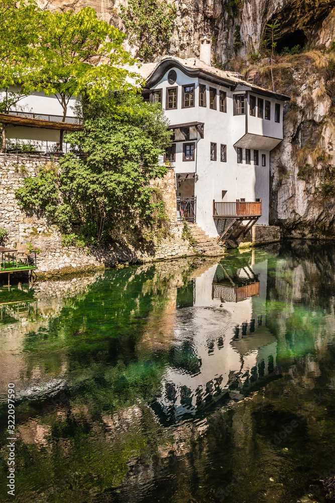 Blagaj Tekke And Buna River-Bosnia and Herzegovina Blagaj Tekke And Buna River-Bosnia and Herzegovina