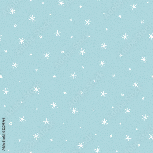 Vector abstract sea star pattern, summer mood, star fish on textured background. Beachy costal design for your holiday. Nature background. Print, fabric, stationary.