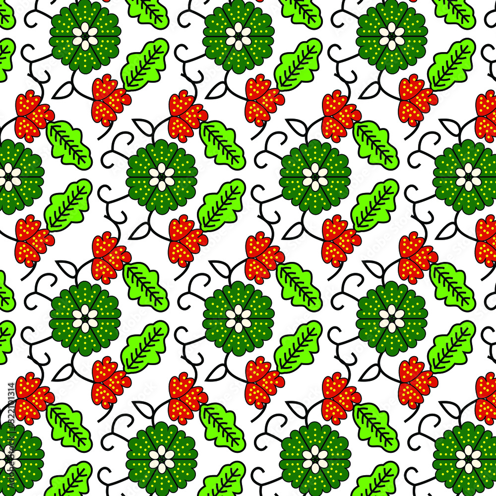 seamless floral pattern with flowers seamless floral pattern with flowers