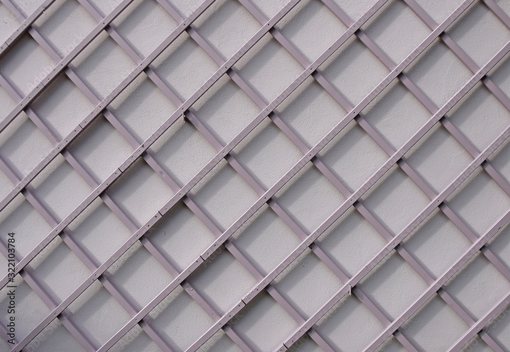 closeup of lattice on a wall for backgrounds 