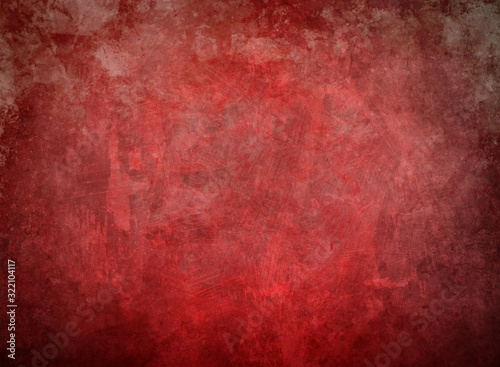 Grungy red backdrop