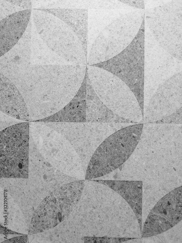 Beautiful closeup textures abstract color gray and white granite and gray pattern wall on white background and  wood white tiles floor design pattern banners, art mosaic decoration