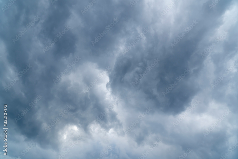 Cloudy sky background.