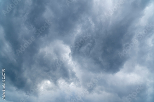 Cloudy sky background.