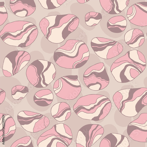 Tender color abstract shape...