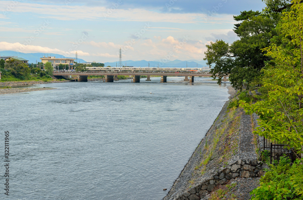 京都の宇治川