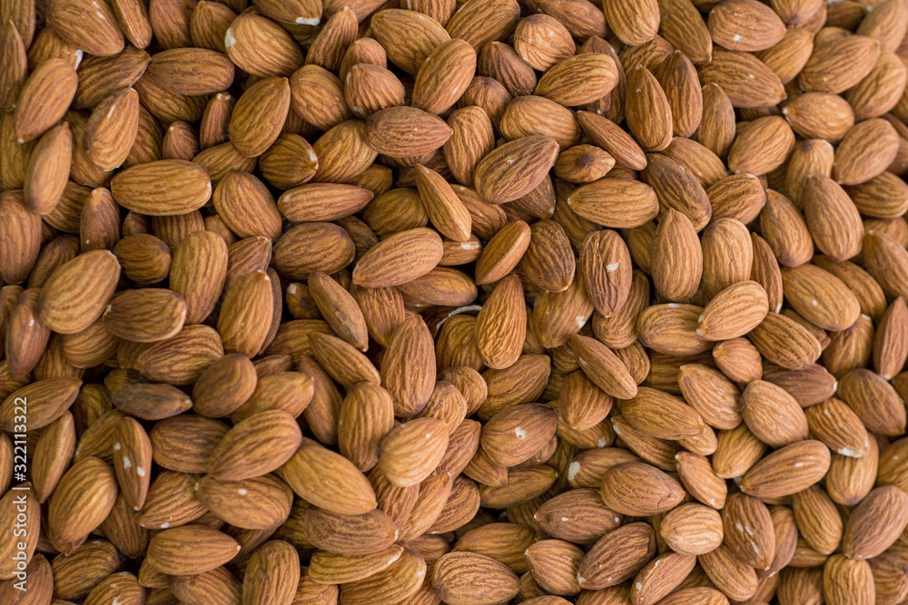 almond nuts top view. Apricot nuts High-calorie nutrition. Healthy food. Natural nutrition. Almond kernels almond nuts top view. Apricot nuts High-calorie nutrition. Healthy food. Natural nutrition. Almond kernels