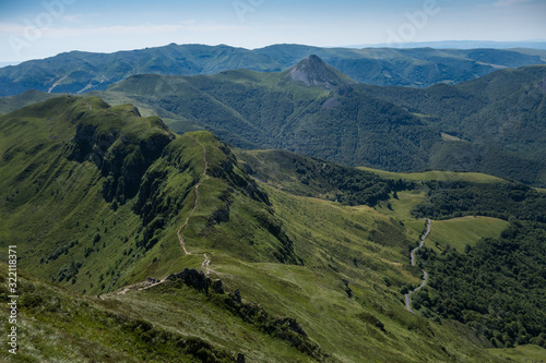 Les monts du Cantal