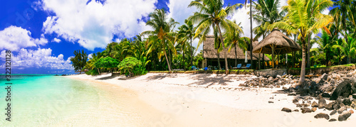 Perfect tropical getaway - stunning Mauritius island with great beaches and turquoise sea