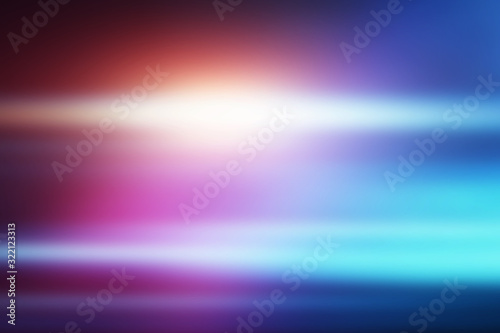 Abstract gradient background. Ultraviolet glow on a dark abstract background. Empty wallpaper template photo