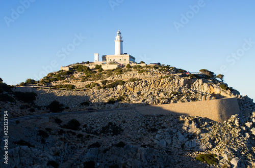Famous lighthouse of Formentor, Mallorca, Spain