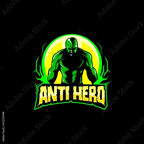 anti hero mascot