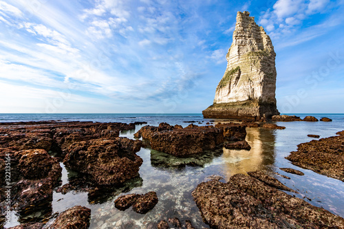 Etretat, Normandy, France - The needle at low tide