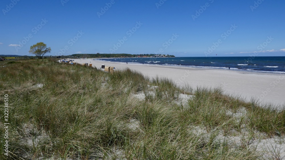 Holidays by the sea, on the Baltic Sea coast on the long, sandy beach of Sehlendorf / Blekendorf. Schleswig-Holstein, Germany, Europe Holidays by the sea, on the Baltic Sea coast on the long, sandy beach of Sehlendorf / Blekendorf. Schleswig-Holstein, Germany, Europe
