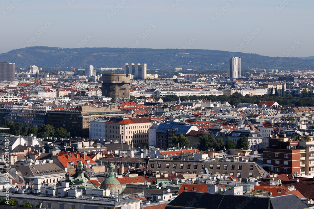 Obraz premium Vienna cityscape in summer Austria