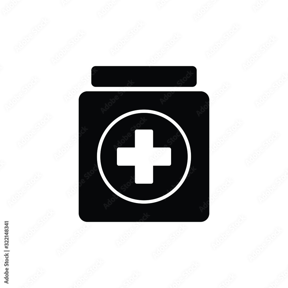 medicine bottle icon pill bottle sign black vector medicine bottle icon pill bottle sign black vector