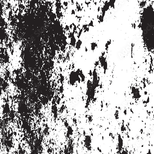 Black and white vintage grunge futuristic background. Abstract textured square pattern, layout for design packaging, business cards, websites, postcards, posters, brochures, fabrics, covers mock-up