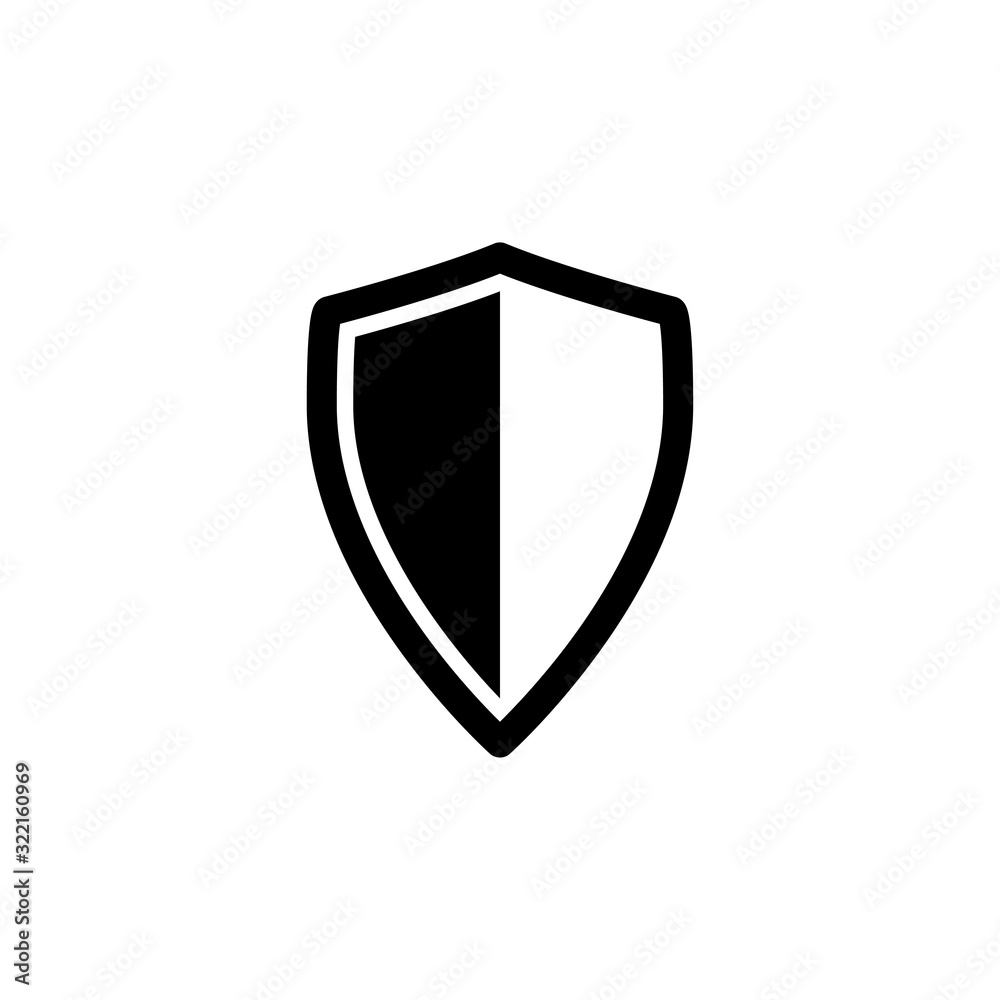 shield icon design vector logo template EPS 10 shield icon design vector logo template EPS 10