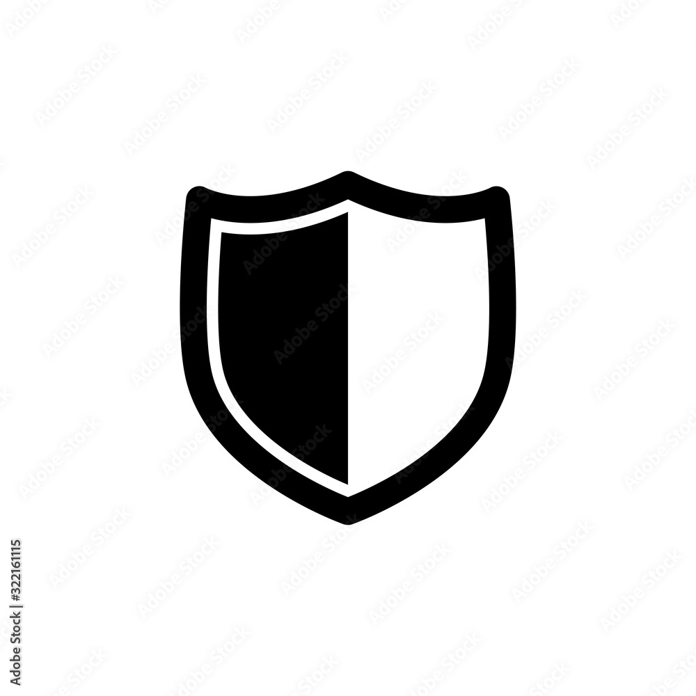 shield icon design vector logo template EPS 10 shield icon design vector logo template EPS 10