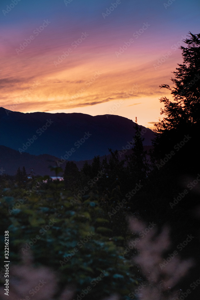 Fototapeta premium Atardecer