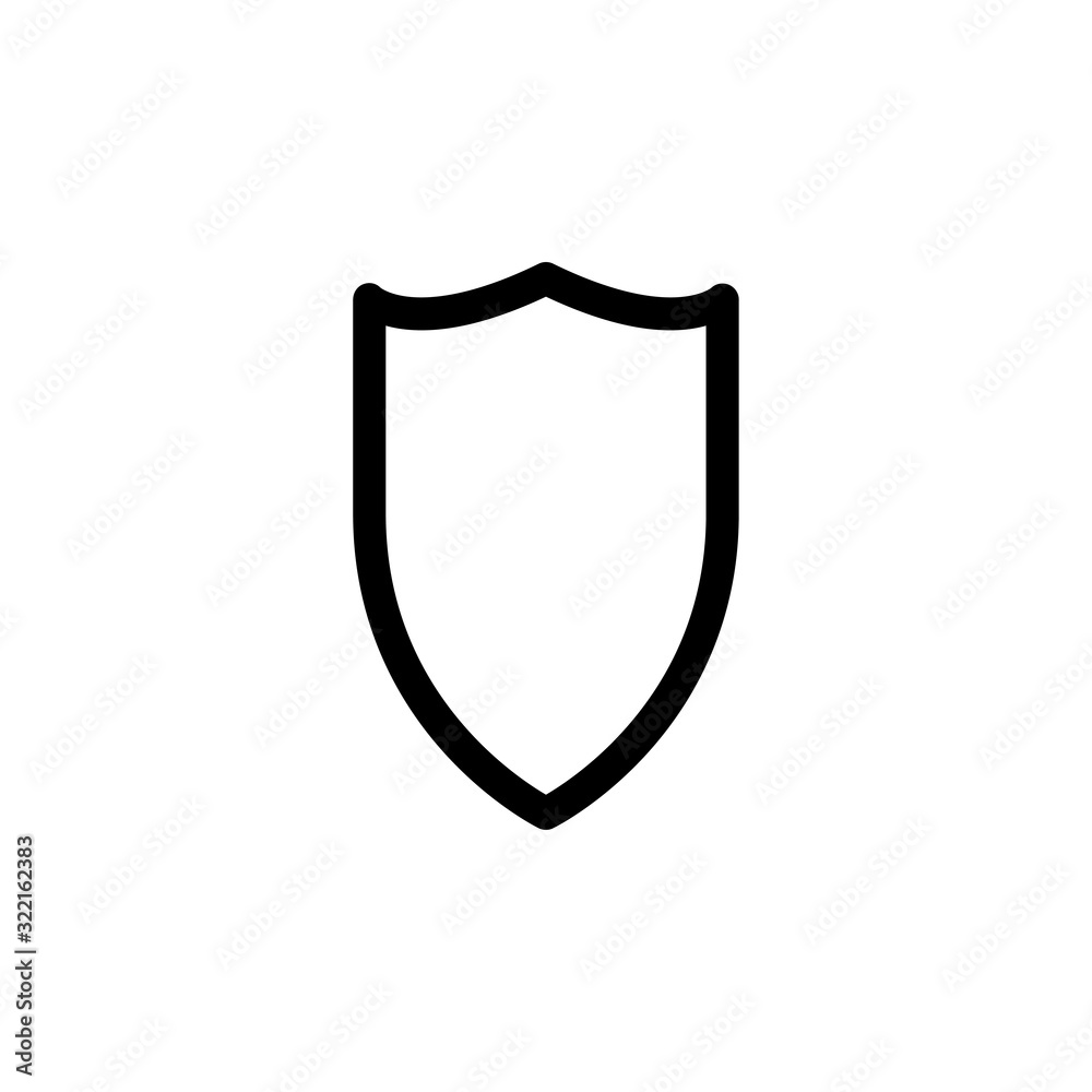 shield icon design vector logo template EPS 10 shield icon design vector logo template EPS 10