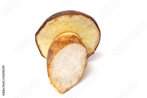 Quadro em tela The edible mushroom Boletus badius is suitable for preparing a variety of mushroom dishes, freezing for the winter, drying and pickling