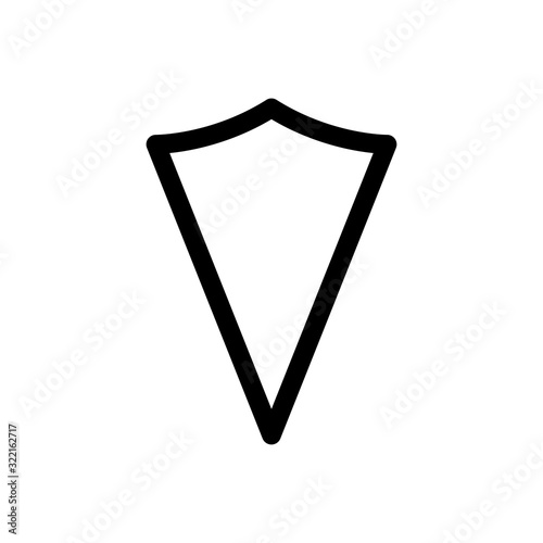 shield icon design vector logo template EPS 10