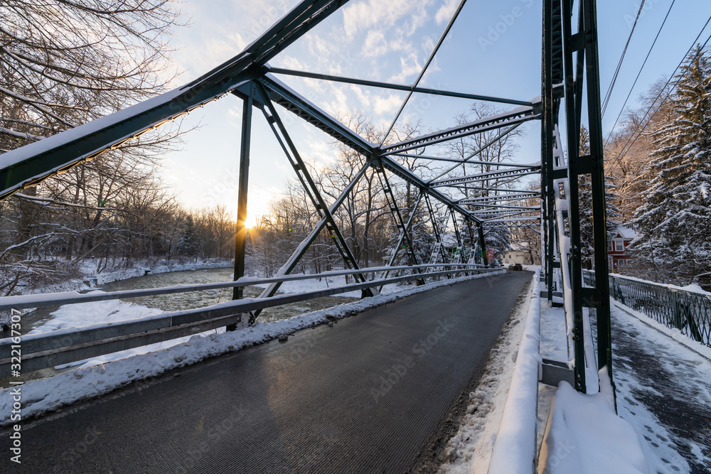 Bridge in Winter