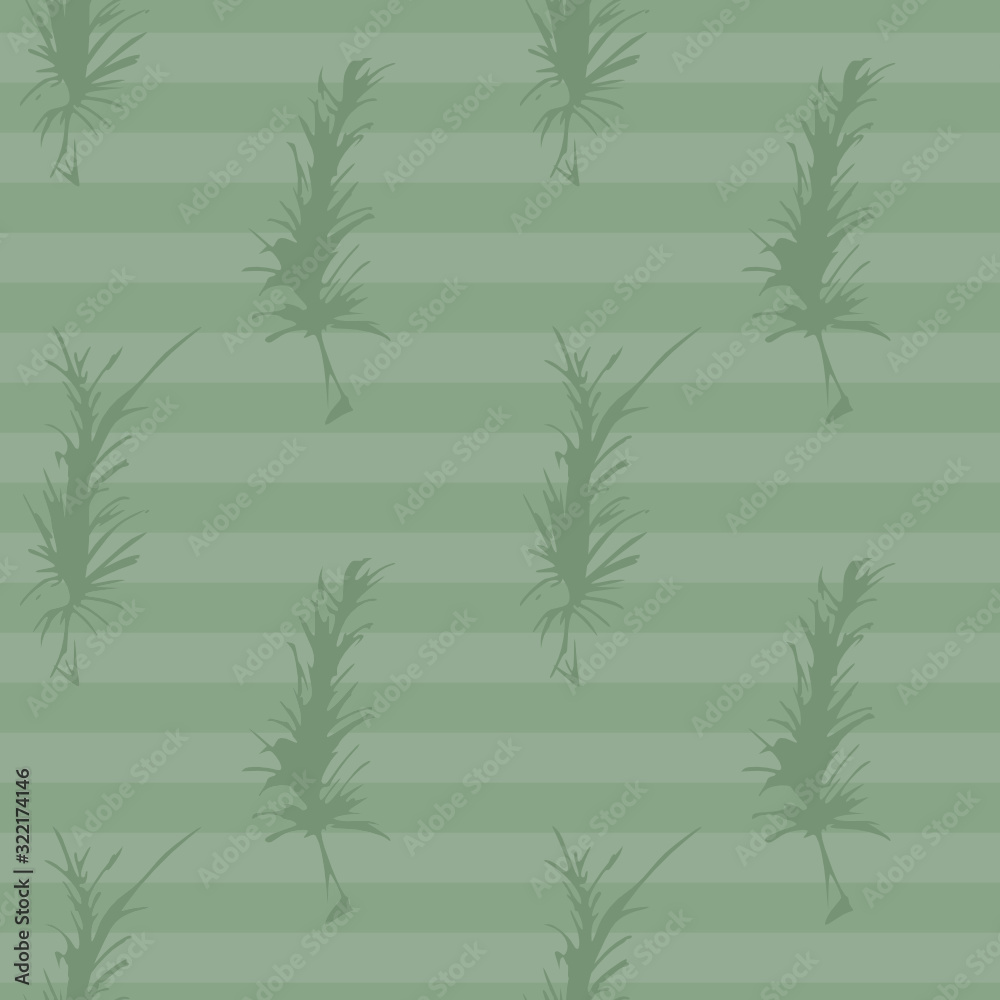 Vector tileable pattern of wheat of corn