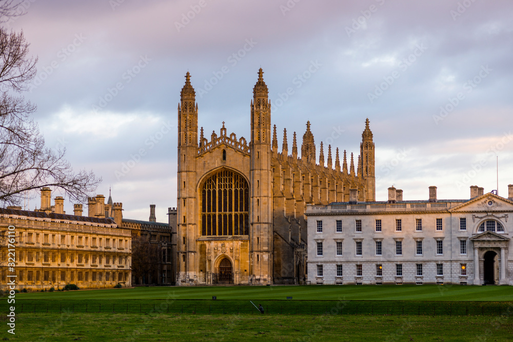 Kings College chapel in later evening light Kings College chapel in later evening light