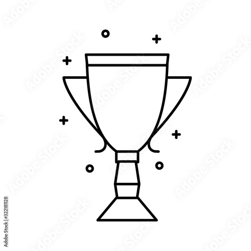 Award, trophy, cup icon. Simple line, outline vector elements of prize icons for ui and ux, website or mobile application