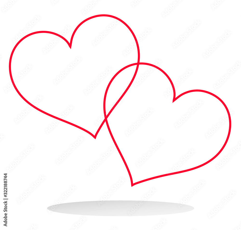 heart icons and Heart icon,chat, likes. isolated on white background. Valentines Day. Vector illustration. heart icons and Heart icon,chat, likes. isolated on white background. Valentines Day. Vector illustration.