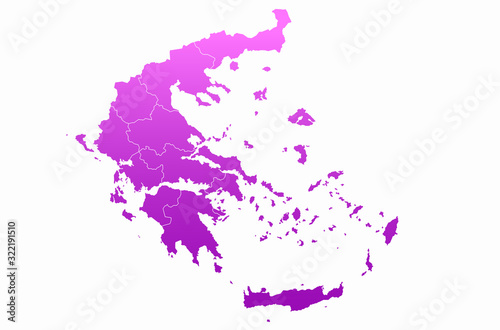 greece map. high quality gr...