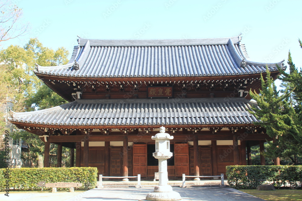 Fototapeta premium 福岡市の承天寺