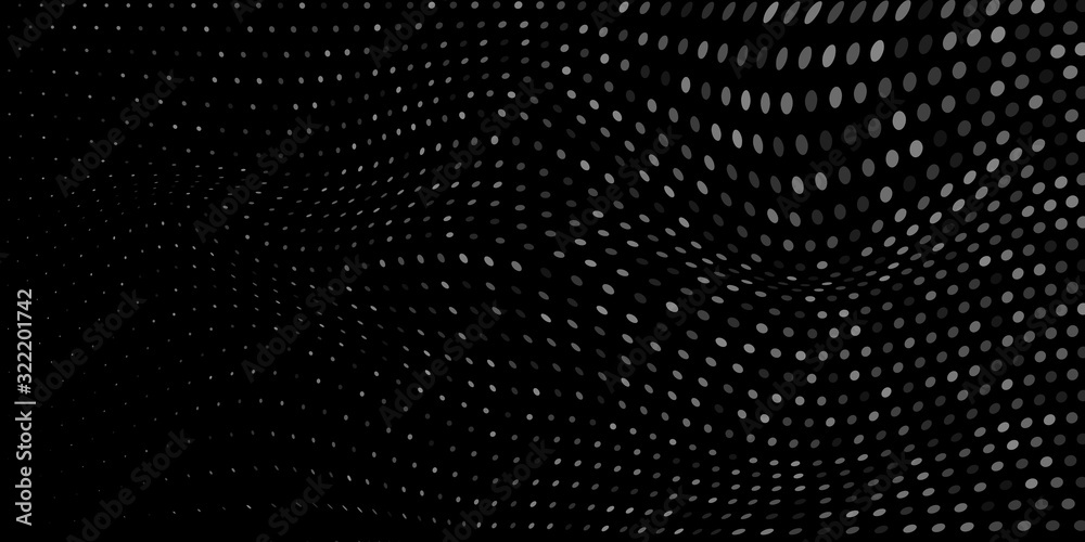 Abstract background made of halftone dots in white and black colors Abstract background made of halftone dots in white and black colors