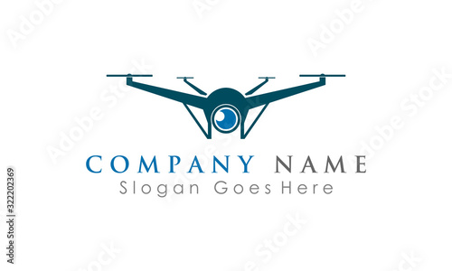 design drone logo vector