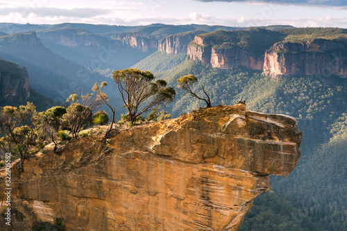 Hanging Rock Lookout, Blue Mountains, Australia photo