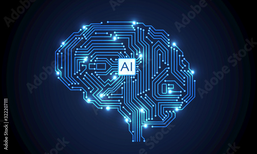 人工知能　AI イラスト　