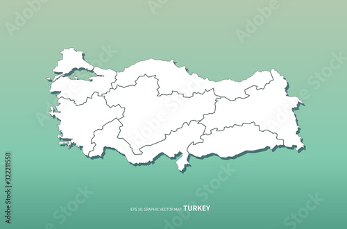 world map. turkey map outli...