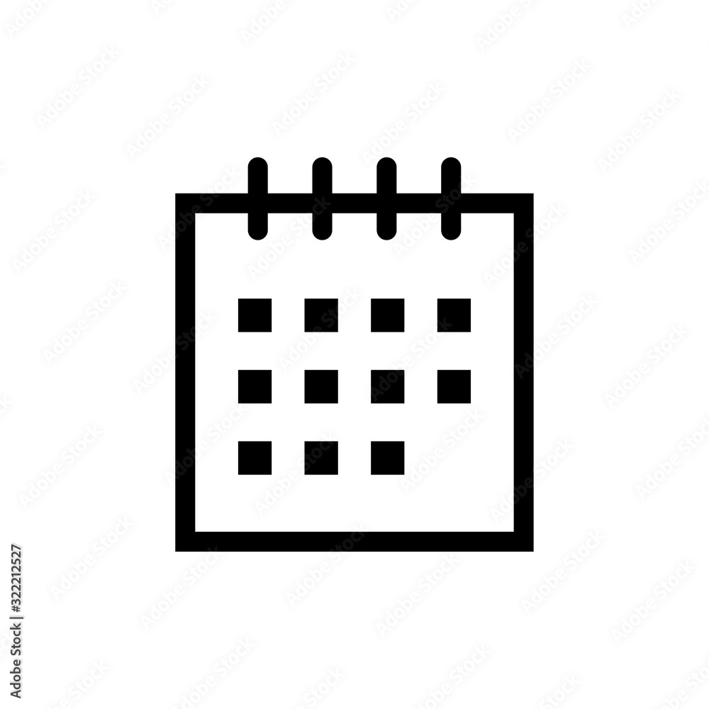 calendar icon design vector logo template EPS10 calendar icon design vector logo template EPS10