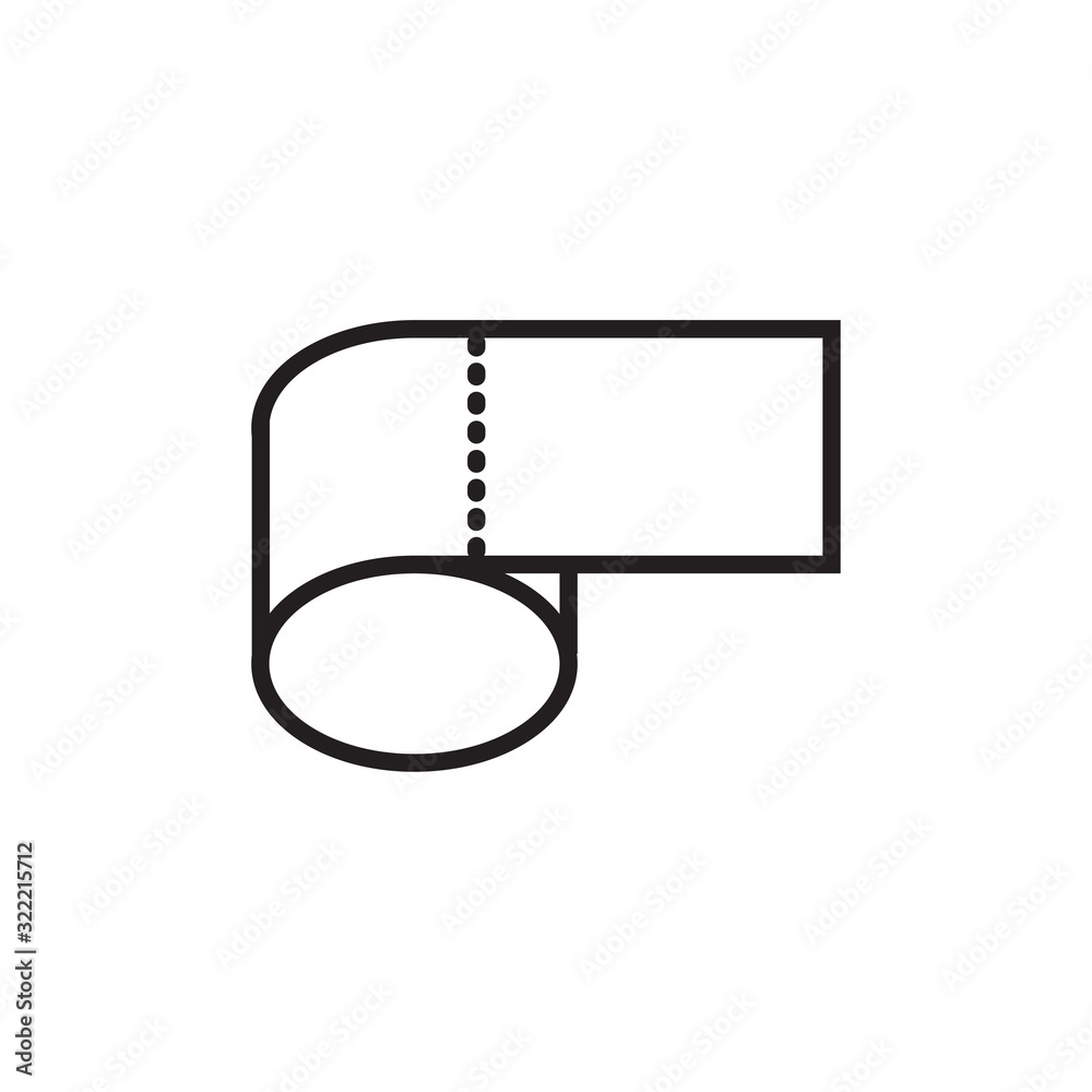 tissue icon design vector logo template EPS 10 tissue icon design vector logo template EPS 10