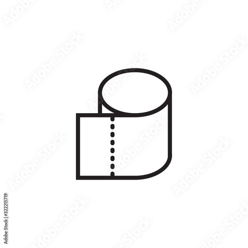 tissue icon design vector logo template EPS 10