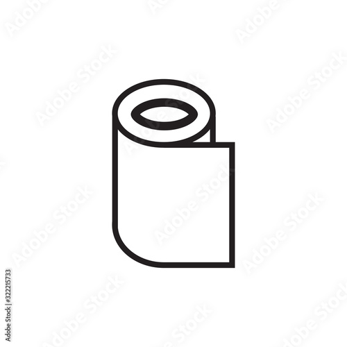 tissue icon design vector logo template EPS 10