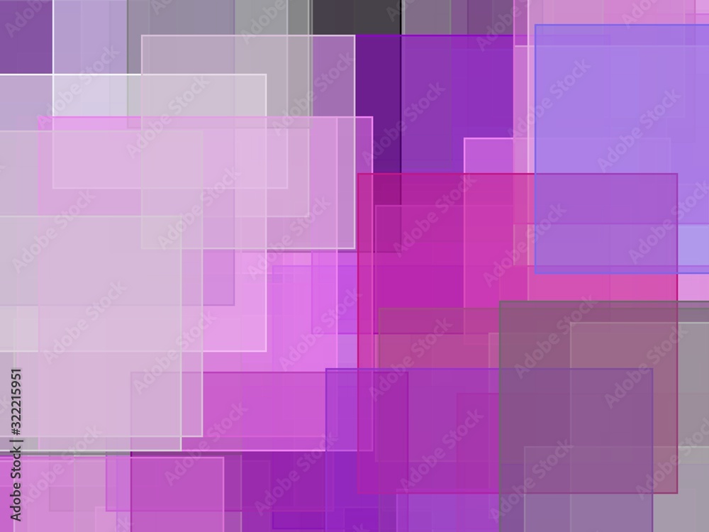 Abstract violet grey squares illustration background