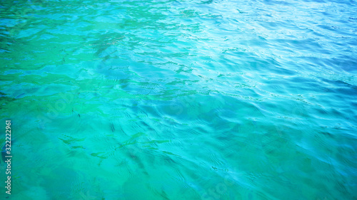 Abstract texture soft water of the sea background.