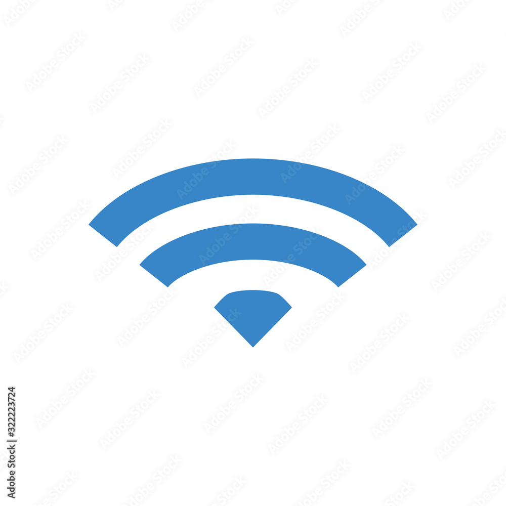wi-fi signal icon design vector logo template EPS 10 wi-fi signal icon design vector logo template EPS 10
