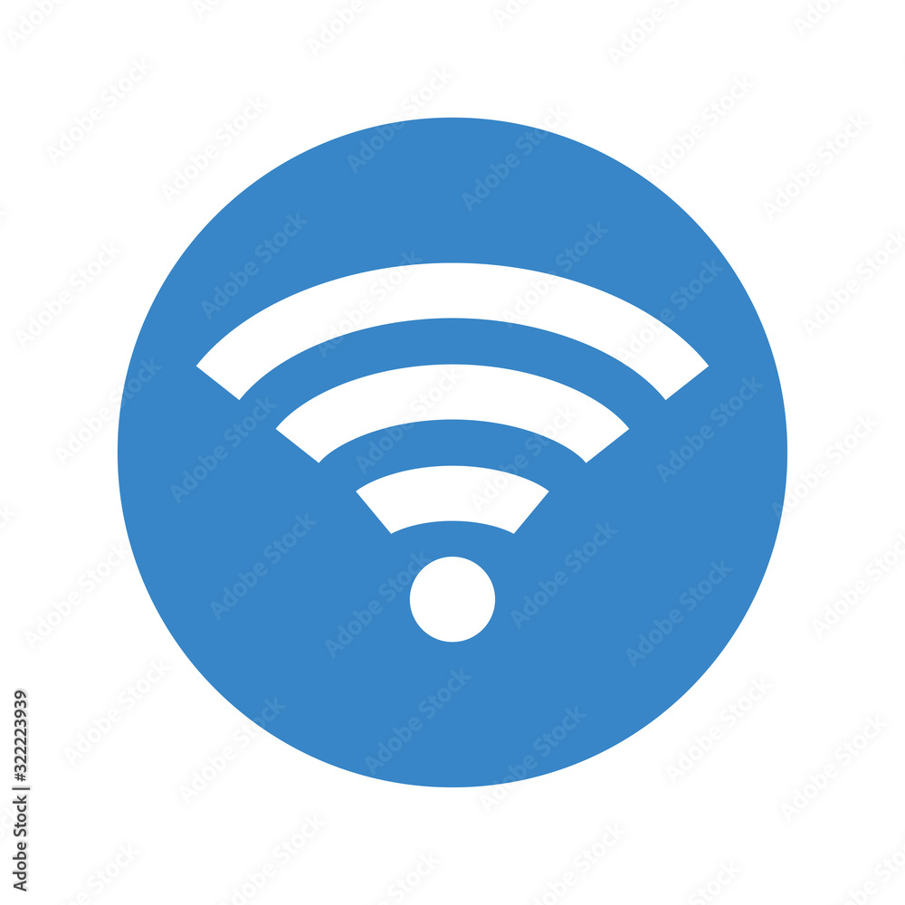 wi-fi signal icon design vector logo template EPS 10 wi-fi signal icon design vector logo template EPS 10