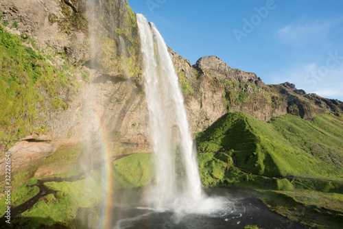 Seljalandfoss Waterfall  Iceland
